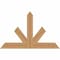 Ekena Millwork Saratoga Timber Gable Bracket, Western Red Cedar, 36"W x 23"H x 3 1/2"D x 3 1/2"F, 15/12 Pitch GBW036X23X0404SAR00SWR - alternate 1